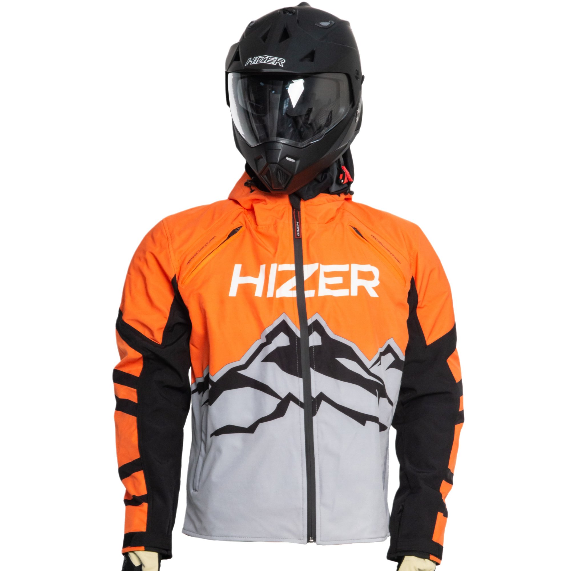 Куртка мотоциклетная (текстиль) HIZER HZ/SJ-11 (XXL)